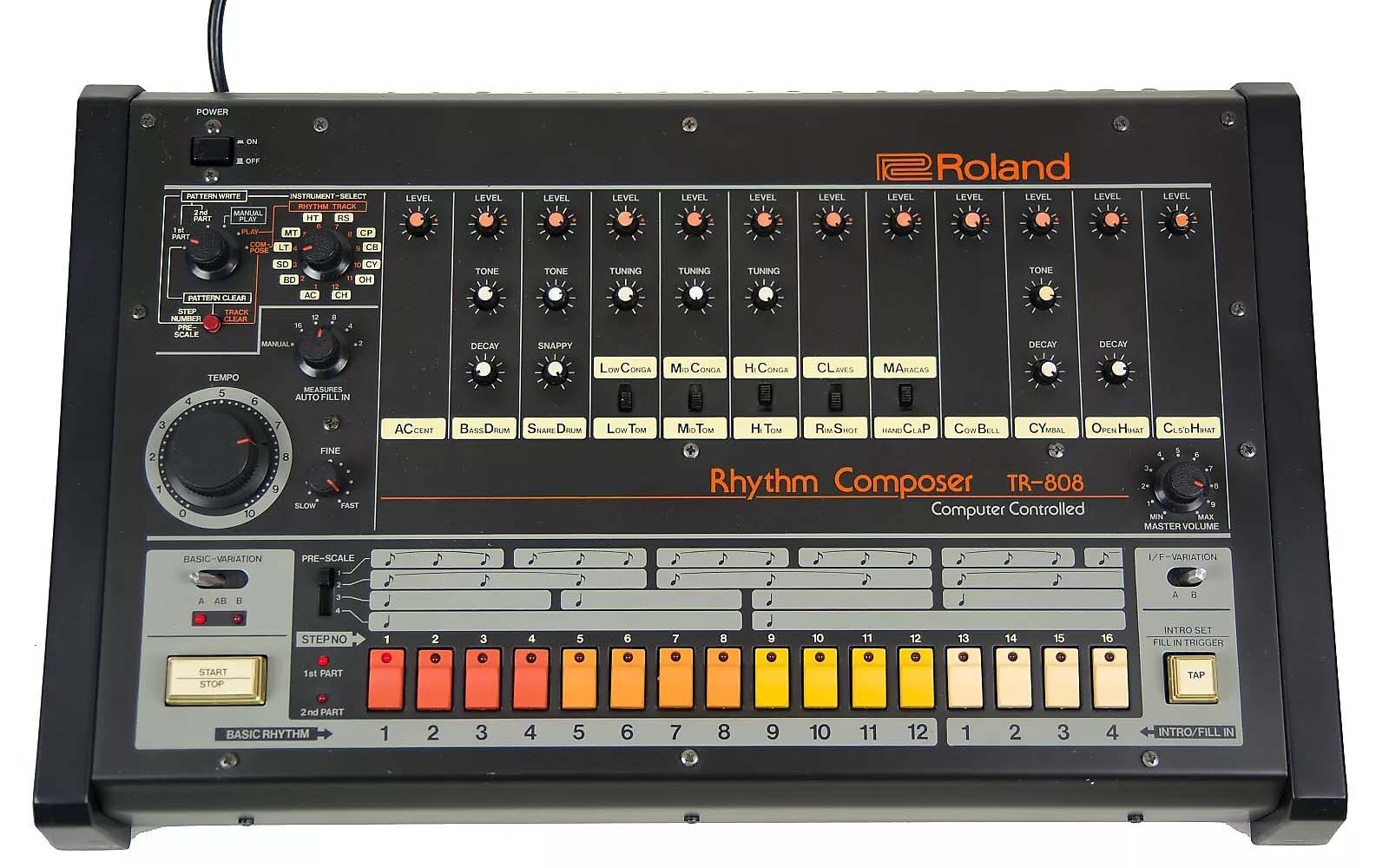 O lendário Roland TR-808