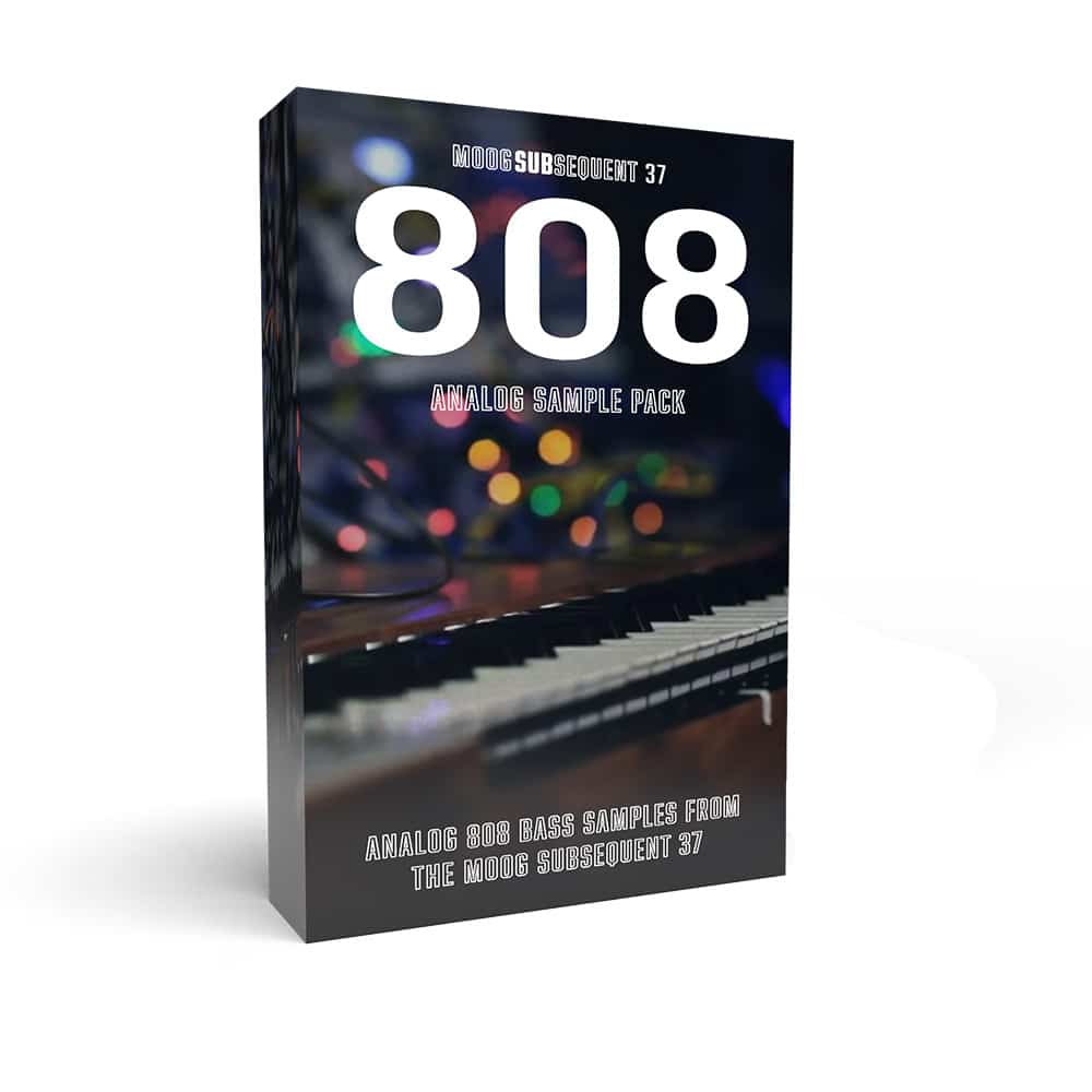 Moog Subsequent 37 808 Pack d'échantillons analogiques
