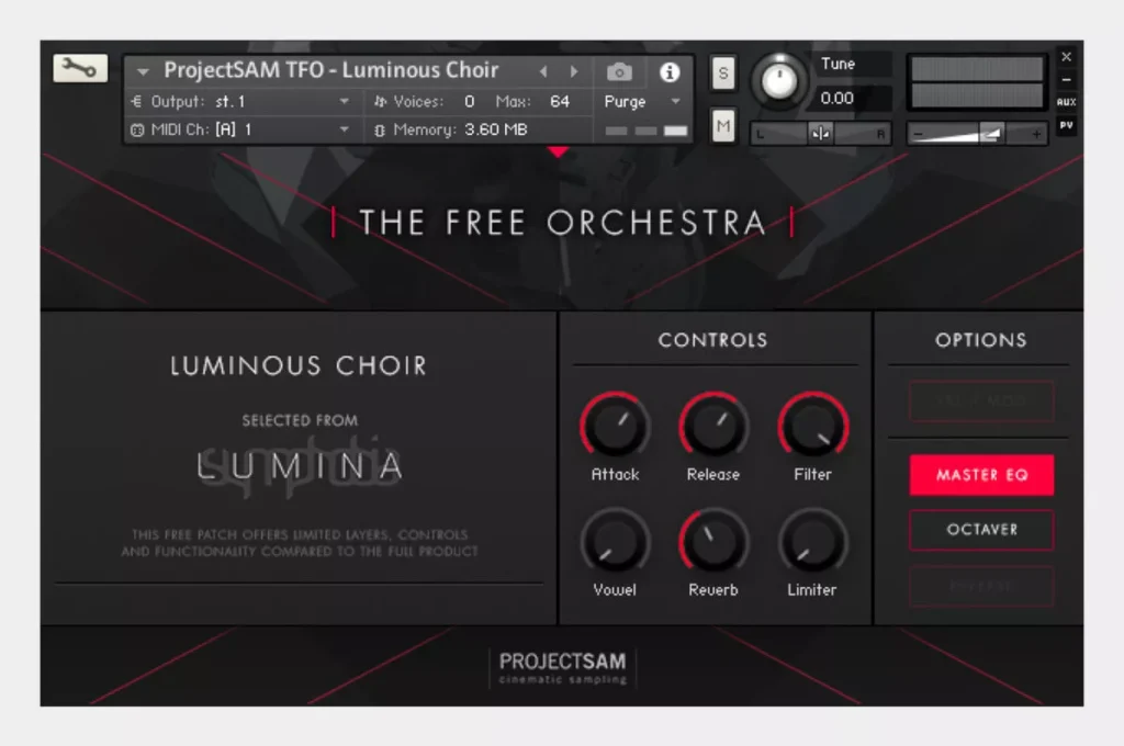 VST Plugin #9: Projecto Sam Free Orchestra