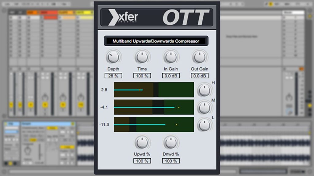 Plugin VST gratuito: Xfer OTT