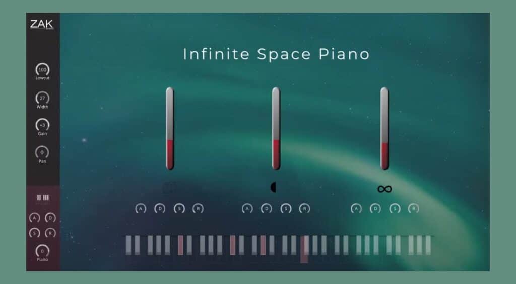 フリーVSTプラグイン #5: Infinite Space Piano