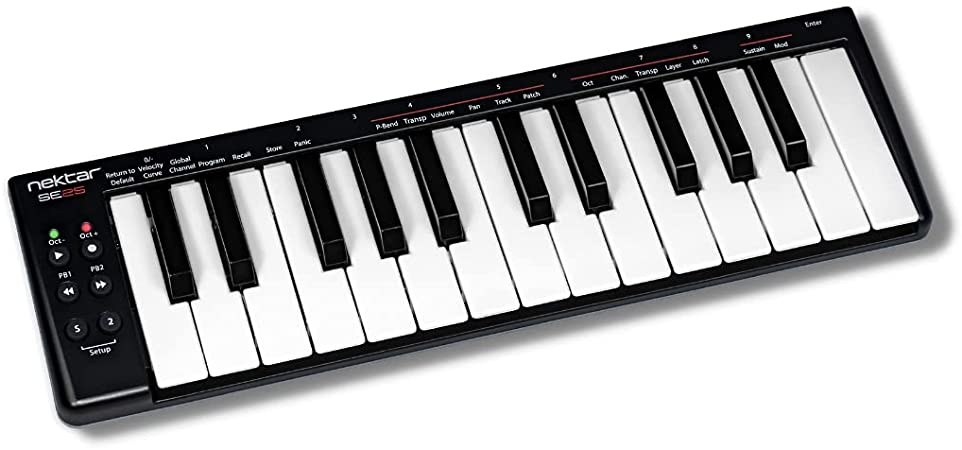 Nektar SE25 ist das beste MIDI Keyboard für Leute, die wenig Budget haben
