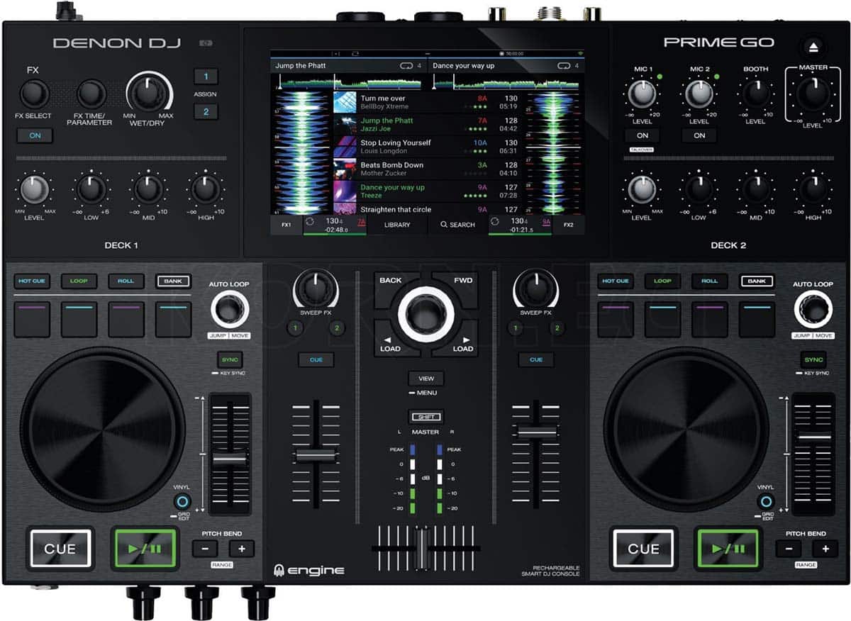 The best DJ controllers and mixers Wood and Fire