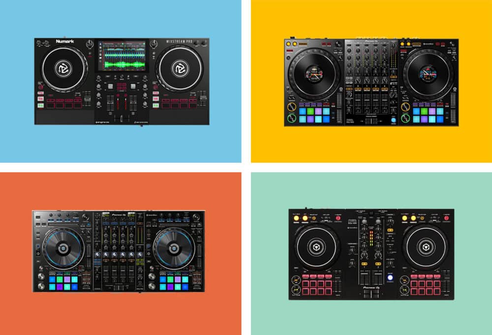 The best DJ controllers and mixers Wood and Fire