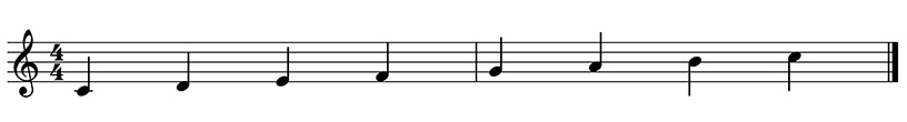 C major