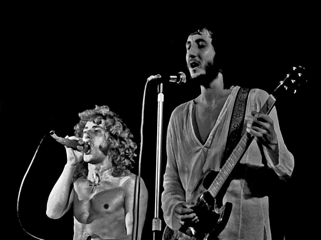 The Who, Ernst-Merck-Halle Hamburg, augustus 1972, Beeld: Wikimedia Commons