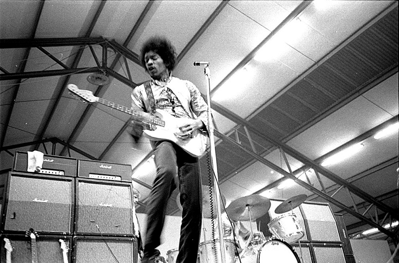 Jimi Hendrix, de beste gitarist aller tijden; Afbeelding: Wikimedia Commons