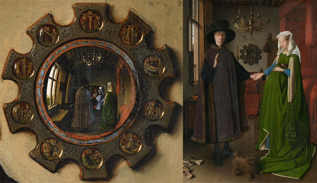 Jan van Eyck, El retrato Arnolfini (1434)