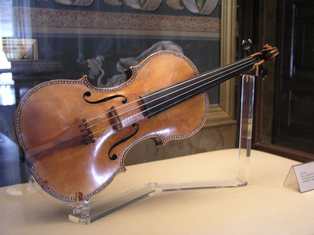 Stradivarius violin from the Spanish royal collection