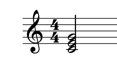 Structure of a major chord