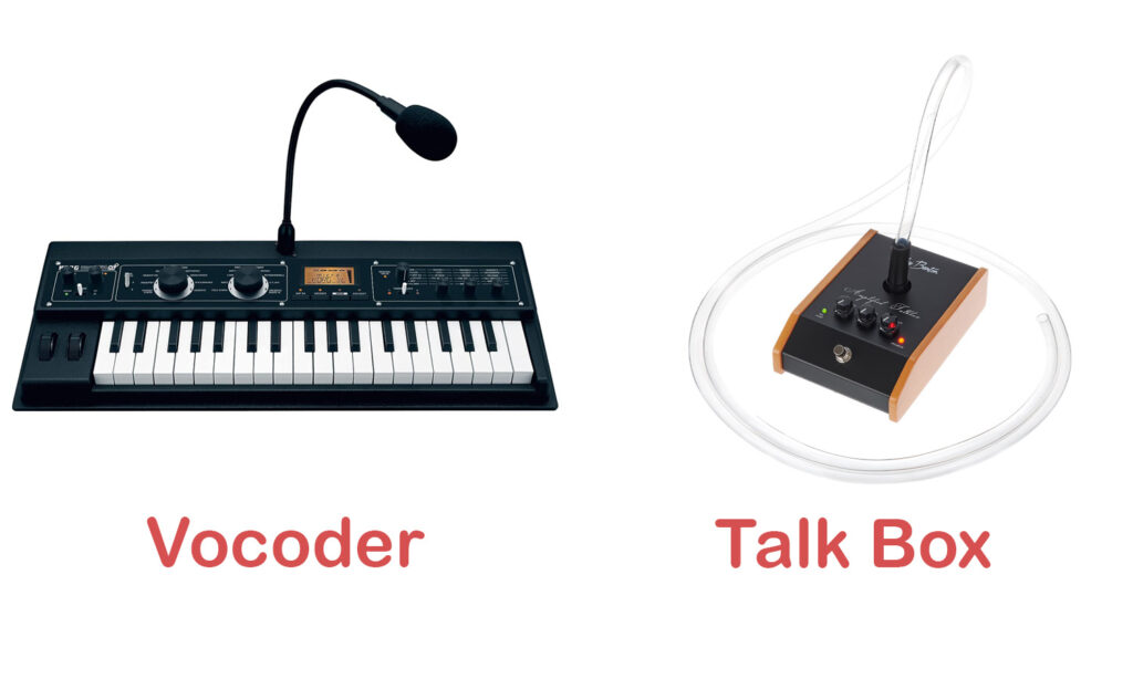 Vocoder vs Talk Box