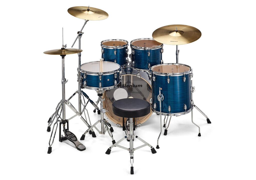 Millenium MX420 Studio Set BL - o melhor kit de bateria para principiantes