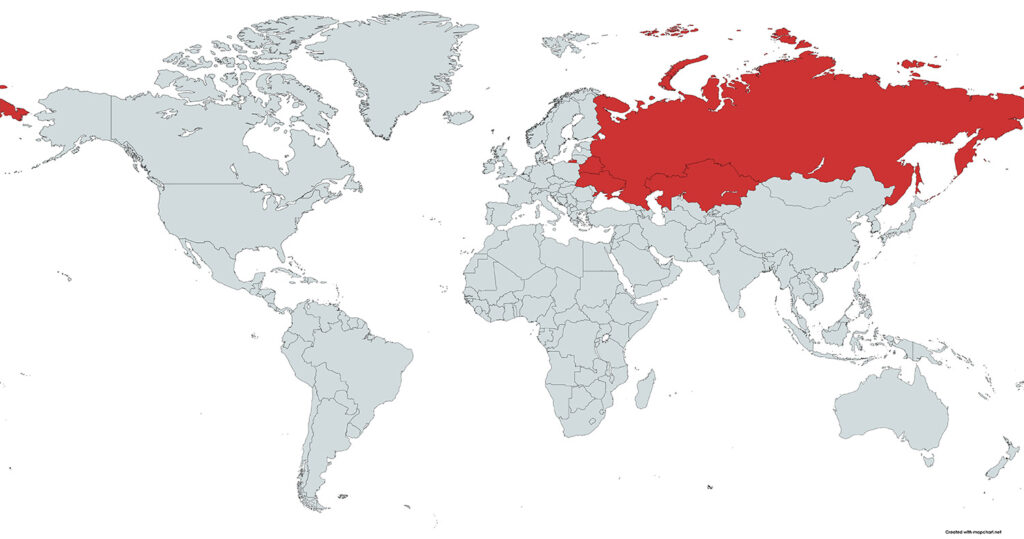 In diesen Ländern der Welt wird die Balalaika an Musikschulen unterrichtet: Russland, Ukraine, Weißrussland, Kasachstan