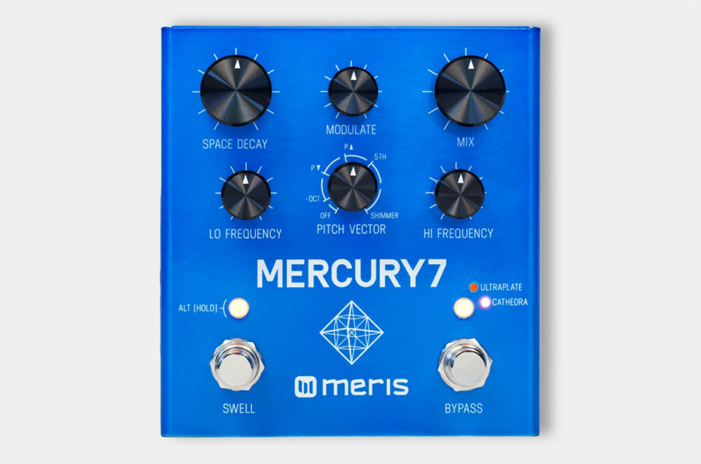 Pedal de reverberação Meris Mercury 7